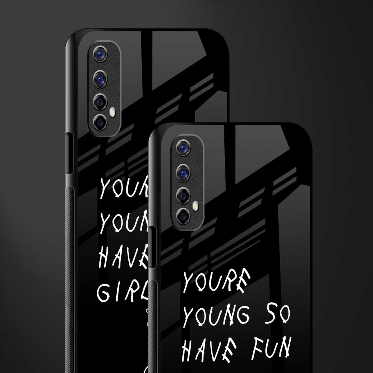 you are young glass case for realme 7 image-2