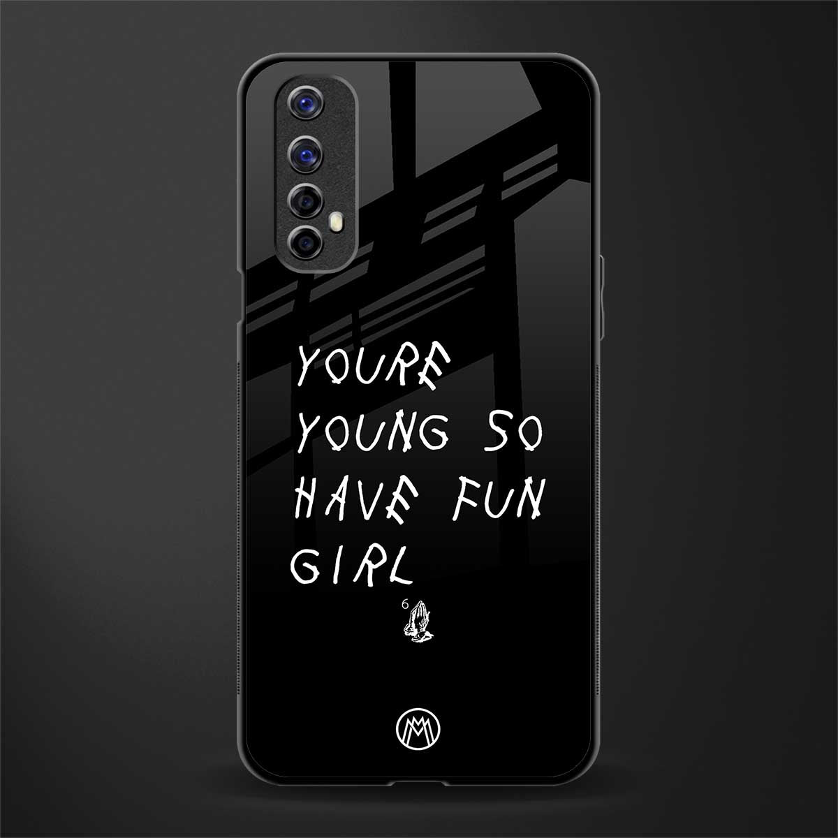 you are young glass case for realme narzo 20 pro image