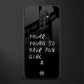 you are young glass case for redmi 9 prime image