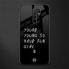 you are young glass case for redmi 9 prime image