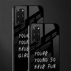 you are young glass case for samsung galaxy s20 plus image-2