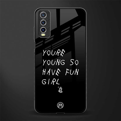 you are young glass case for vivo y20svivo y20avivo y20g image