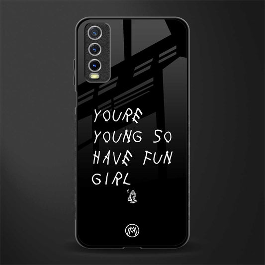 you are young glass case for vivo y20svivo y20avivo y20g image