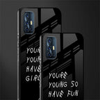 you are young glass case for vivo v17 image-2
