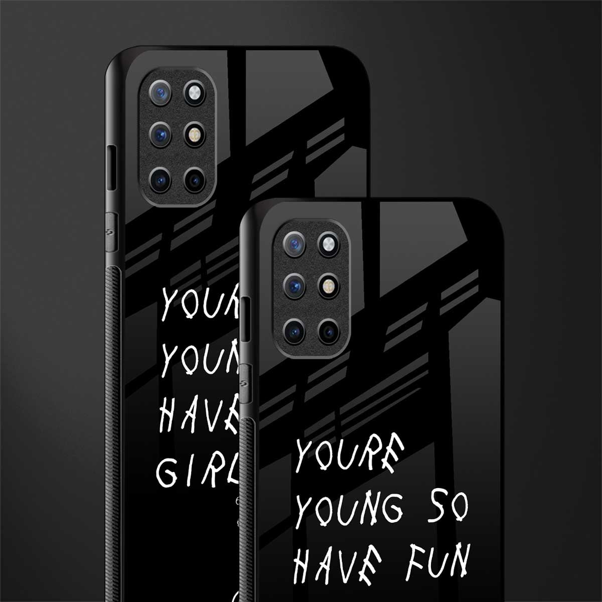 you are young glass case for oneplus 8t image-2