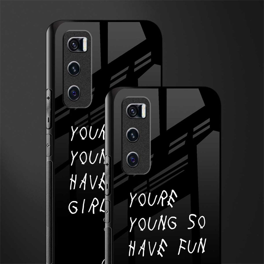 you are young glass case for vivo v20 se image-2