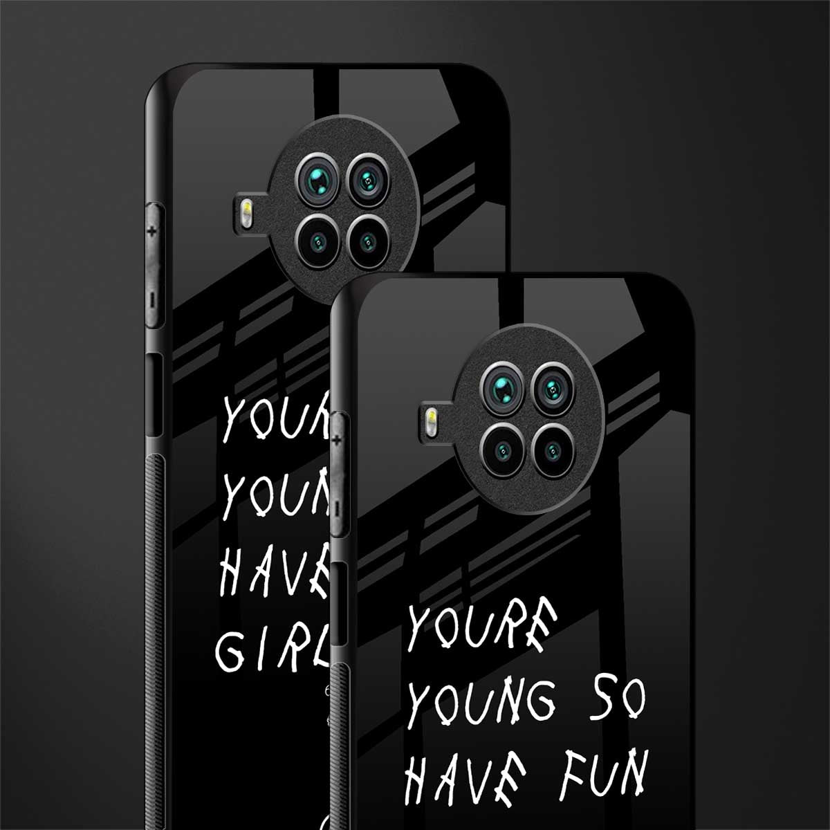you are young glass case for mi 10i image-2