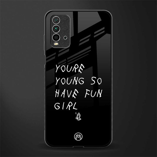 you are young glass case for redmi 9 power image
