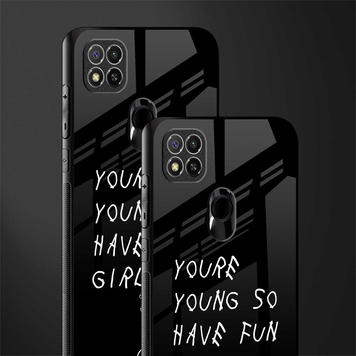 you are young glass case for redmi 9 image-2