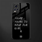 you are young glass case for vivo v20 pro image