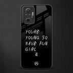 you are young glass case for redmi note 10 pro image