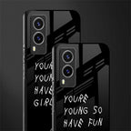 you are young glass case for vivo v21e 5g image-2