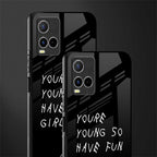 you are young glass case for vivo y21t image-2