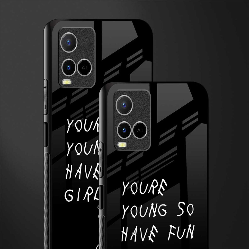 you are young glass case for vivo y21s image-2