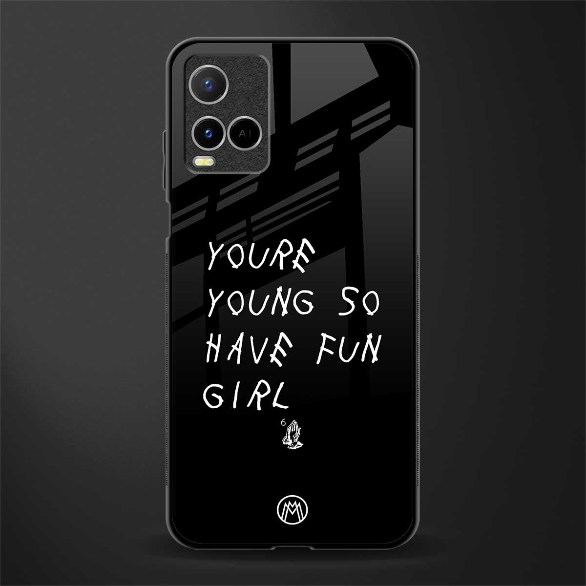 you are young glass case for vivo y21s image