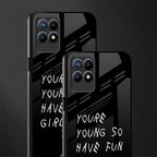 you are young glass case for realme 8i image-2