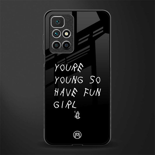 you are young glass case for redmi 10 prime image