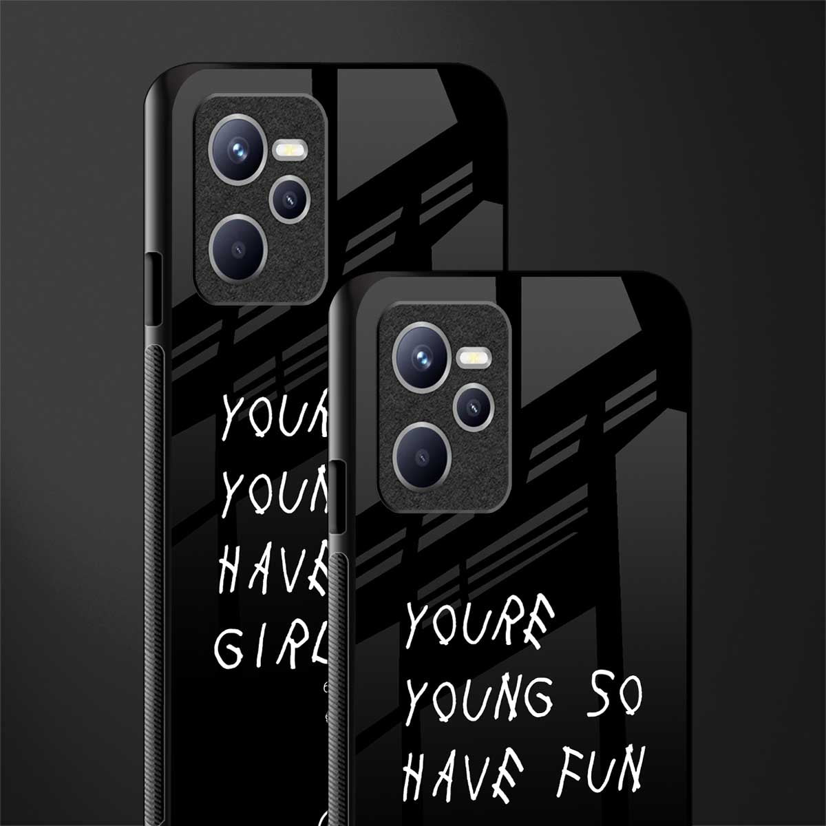 you are young glass case for realme c35 image-2