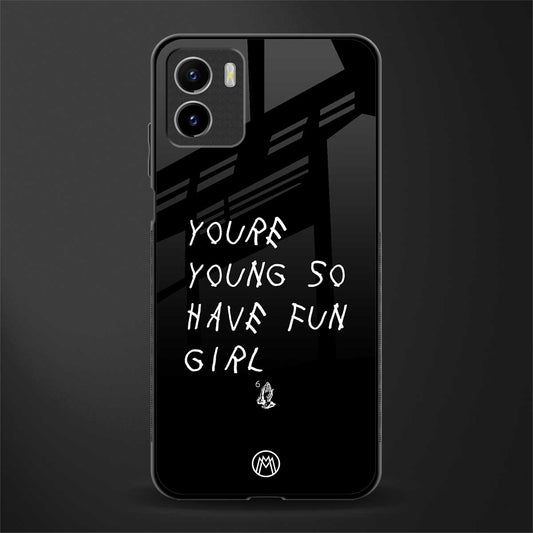 you are young glass case for vivo y15s image