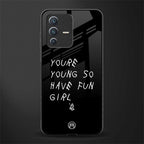 you are young glass case for vivo v23 5g image