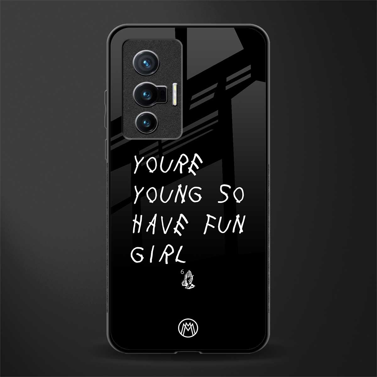 you are young glass case for vivo x70 image