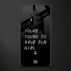 you are young glass case for oneplus 8 pro image