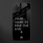 you are young glass case for samsung galaxy note 10 lite image