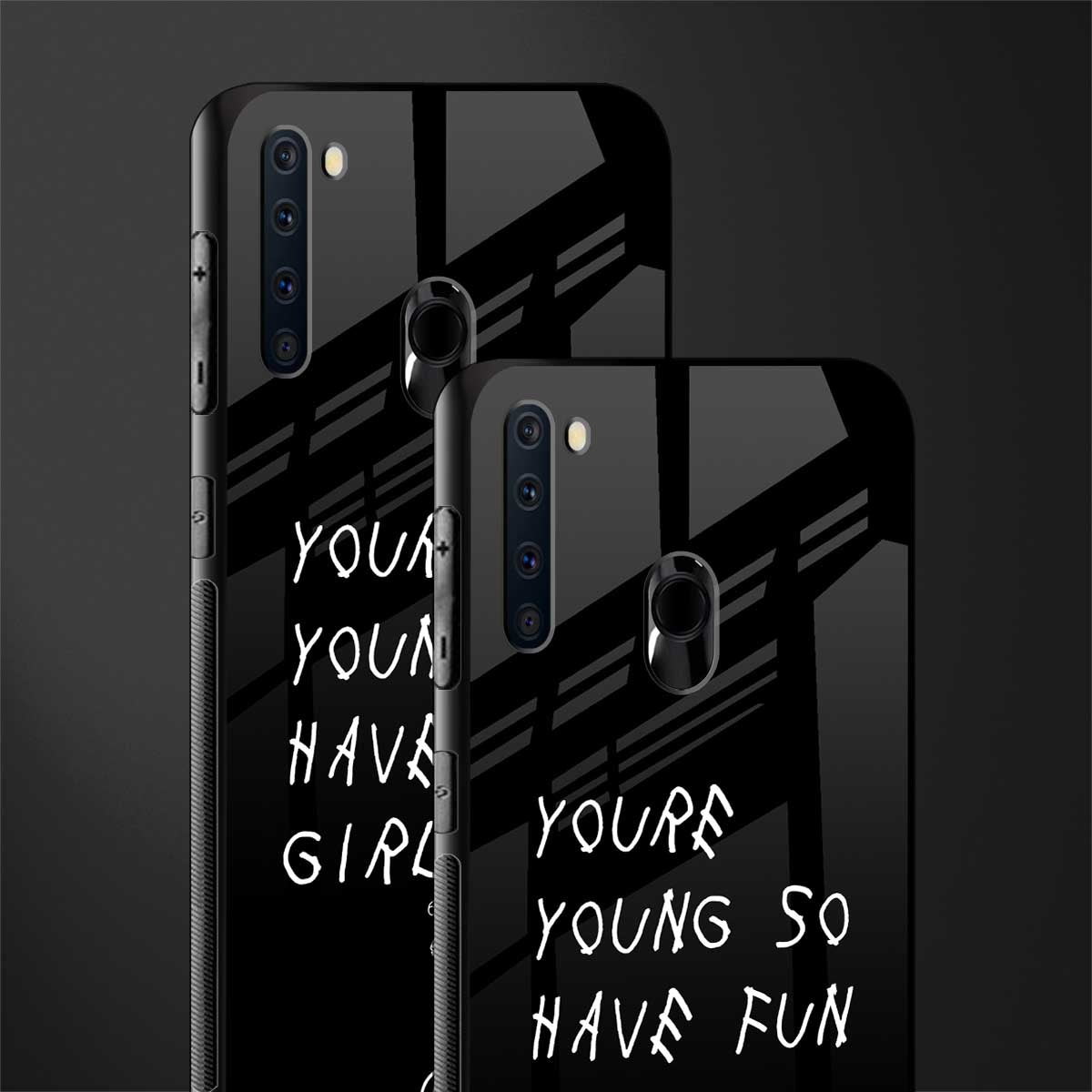 you are young glass case for samsung a21 image-2