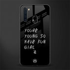 you are young glass case for samsung a21 image