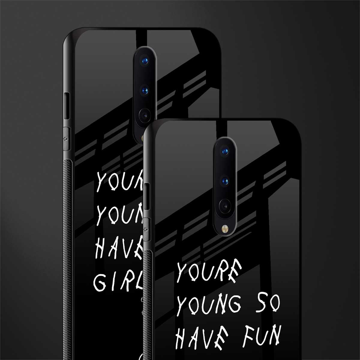 you are young glass case for oneplus 8 image-2