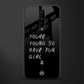 you are young glass case for oneplus 8 image