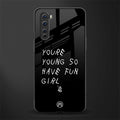 you are young glass case for oneplus nord ac2001 image