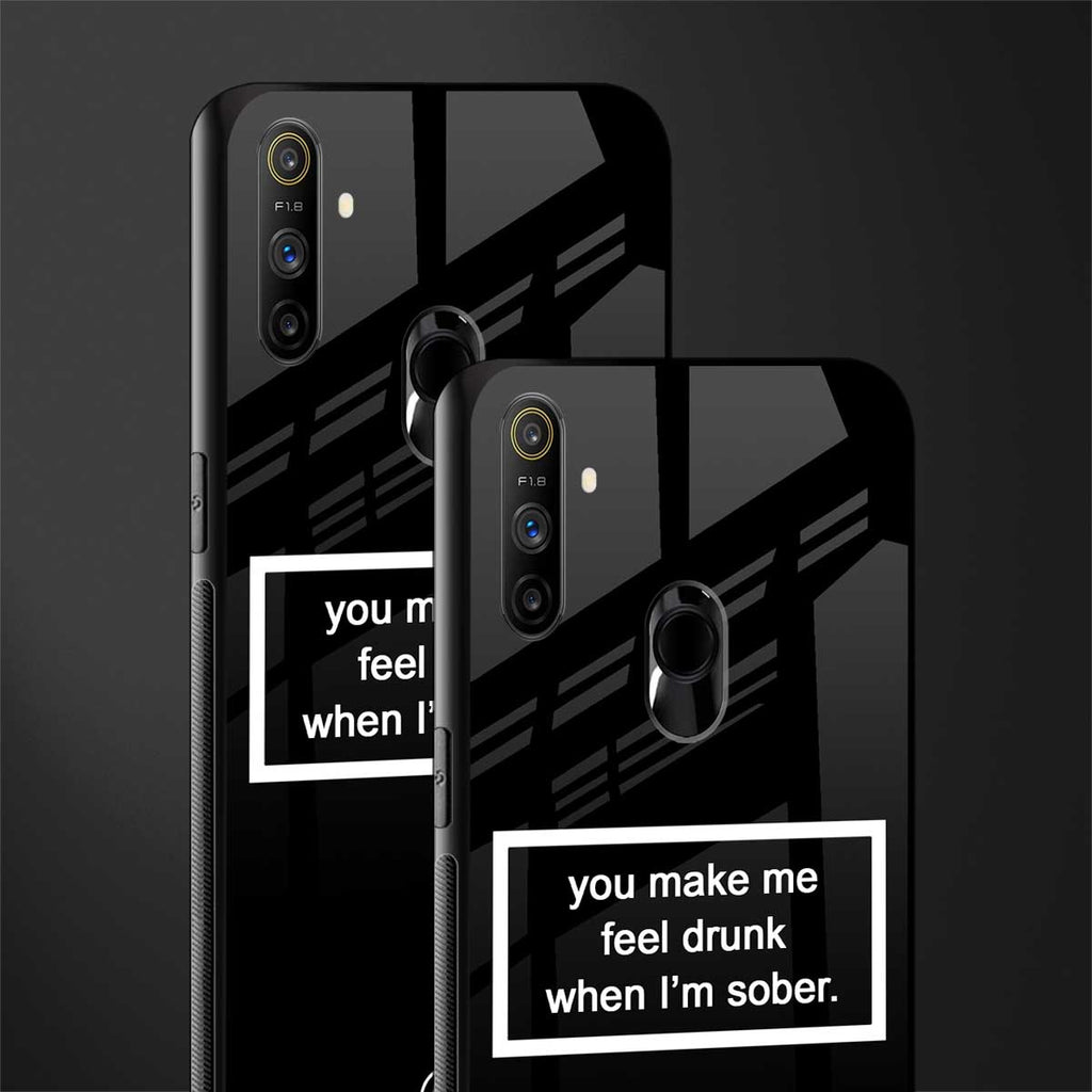 you make me feel drunk black edition glass case for realme narzo 10a image-2