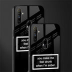 you make me feel drunk black edition glass case for realme narzo 10a image-2