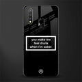 you make me feel drunk black edition glass case for vivo u20 image
