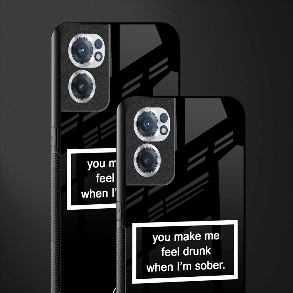 you make me feel drunk black edition glass case for oneplus nord ce 2 5g image-2