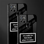 you make me feel drunk black edition glass case for realme c25 realme c25s image-2