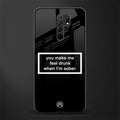 you make me feel drunk black edition glass case for poco m2 image