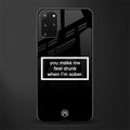 you make me feel drunk black edition glass case for samsung galaxy s20 plus image