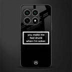 you make me feel drunk black edition glass case for oneplus 10 pro 5g image
