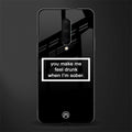 you make me feel drunk black edition glass case for oneplus 7 pro image