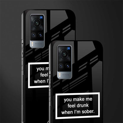 you make me feel drunk black edition glass case for vivo x60 image-2
