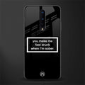 you make me feel drunk black edition glass case for oneplus 8 image