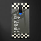 you mean so much to the world glass case for poco x2 image