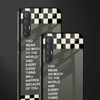 you mean so much to the world glass case for oppo reno 3 pro image-2