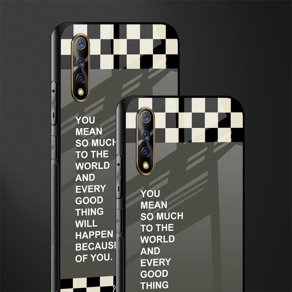 you mean so much to the world glass case for vivo s1 image-2