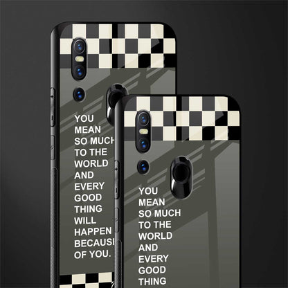 you mean so much to the world glass case for vivo v15 image-2