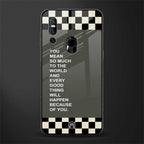 you mean so much to the world glass case for vivo v15 image