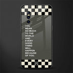 you mean so much to the world glass case for vivo v15 pro image
