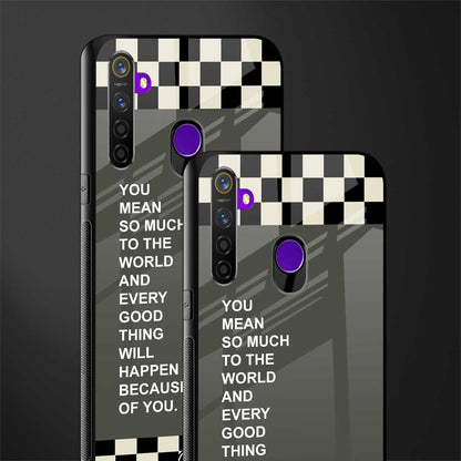 you mean so much to the world glass case for realme 5s image-2